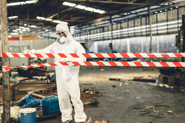 Professional Infectious Disease Decontamination technician working in Sargent, GA